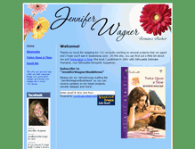 Tablet Screenshot of jenniferwagner.com